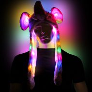 Bobble ears LED Elephant hat