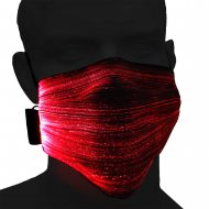 Leuchtmaske LED Glasfasertechnik