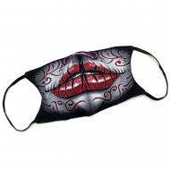 Glow in the Dark Mask I Mouth and Nose Mask Everyday mask with light effect I Mouth Tribal glows in the dark I For night owls I