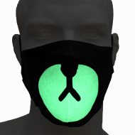 Glow in the Dark mask Animal mask Cat