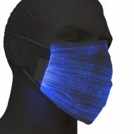 LED bicycle mask blue