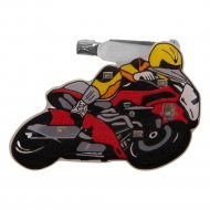 racing motorcycle Pin
