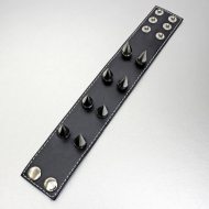 Lederarmband Stachelarmband Nadelarmband Spikes-Armband Dornenarmband Punkarmband Rockarmband Edgy Armband