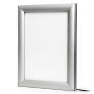 LED picture astronaut LED light frame DIN A4 aluminum I cosmonaut poster frame backlight I LED picture light box I light box with ultra-flat design & folding frame technology
