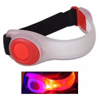 Leuchtendes LED-Armleuchte Leuchtarmband  mit Blinklicht & Daueleuchten für Jogger , Kinder & Fahrradf