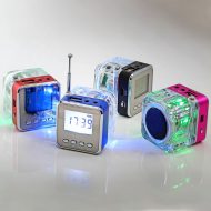 LED Mini Multimedia-Lautsprecher mit Radio und MP3 Player
