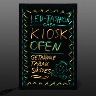 Leuchtendes Reklameschild