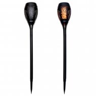 Set of 2 solar torches