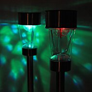 Bunte LED Solar-Spießleuchte