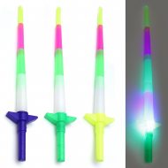 Luminous LED telescopic lightsaber toy sword children