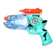Super-Blaster Spacegun I LED Pistole mit Sound &  Lichtshow I  Spielzeugwaffe Kinder I Spielzeugpistolen  I Faschingskostüm Requisite