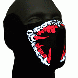 Alien Space Horror LED-Maske Haloween Party