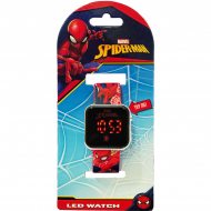 Digitale Spiderman Kinderuhr I  LED-Armbanduhr I Geschenkidee Spiderman Fans Gamer Gadget