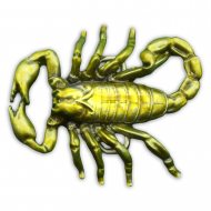 Skorpion-Gürtelschnalle für Gürtel