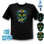 totenkopf shirt sugar skull