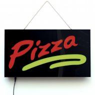 LED Pizza -Schild