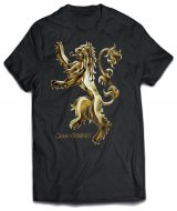 Game Of Thrones T-Shirt Chrome Lannister Wappen Shirt Löwe Serie Merchantdiese