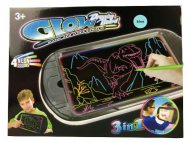 Children's LED drawing board with LED light effects